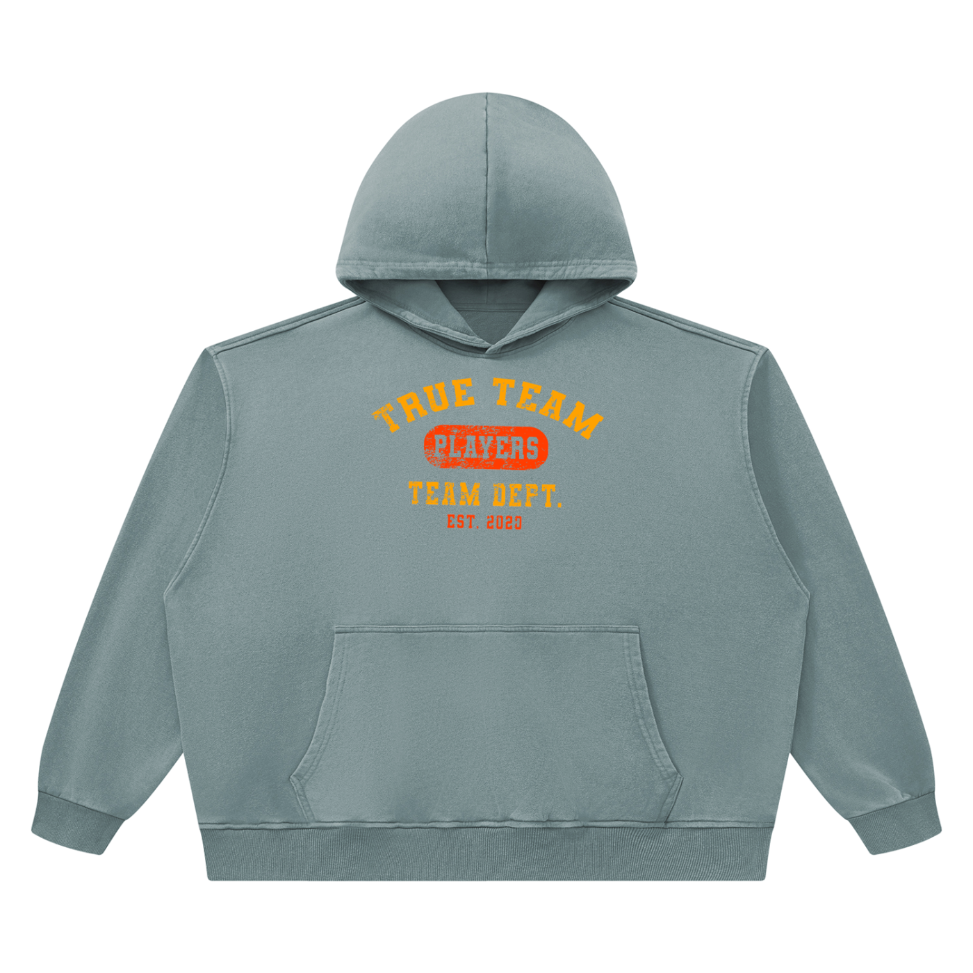 Team Dept. Unisex Heavyweight Vintage Wash Boxy Hoodie