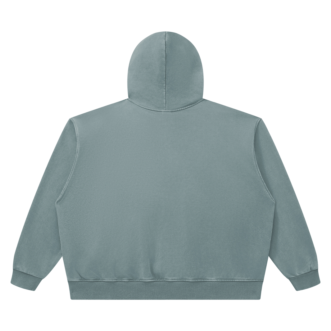 Team Dept. Unisex Heavyweight Vintage Wash Boxy Hoodie